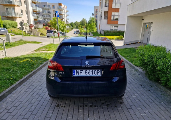 Peugeot 308 cena 28900 przebieg: 191000, rok produkcji 2017 z Kłodawa małe 37